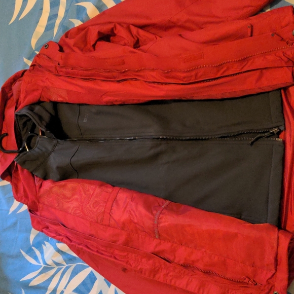 Mountain warehouse extreme 3 in 1 Men's waterproof jacket - Picture 3 of 3